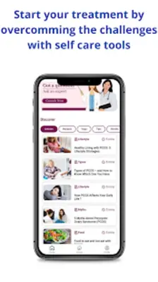 PCOSMantra android App screenshot 1